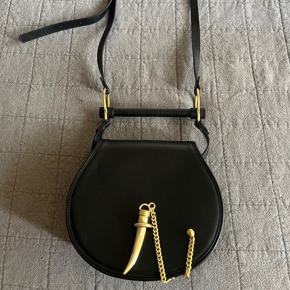 Sancia Babylon Bar Bag w/ tooth clasp